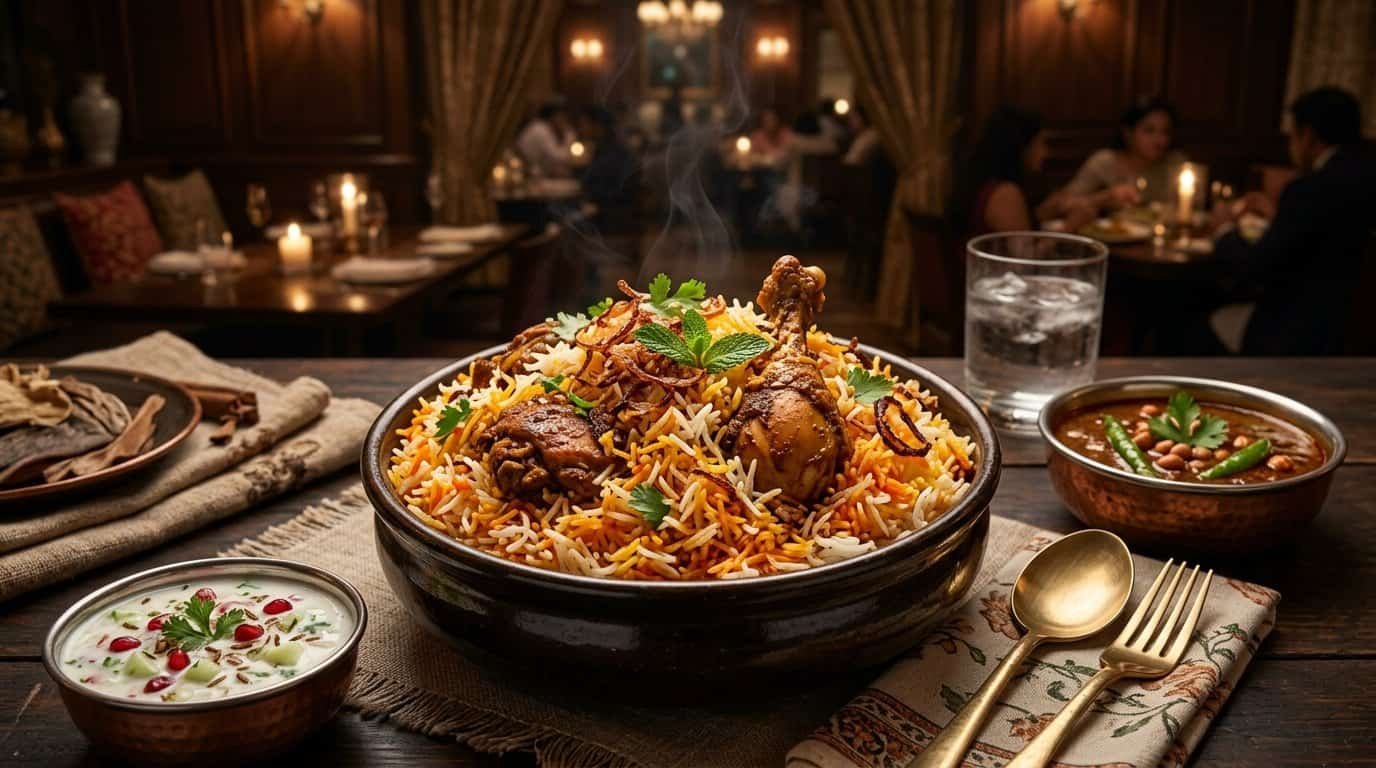 Indian chicken biryani in Mississauga at Pepperfry